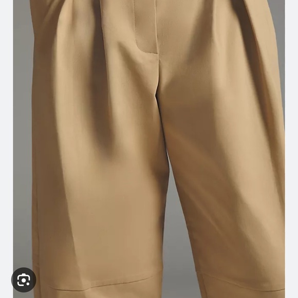 Anthropologie Exquise Barrel Seamed Chinos NWT - Picture 4 of 5